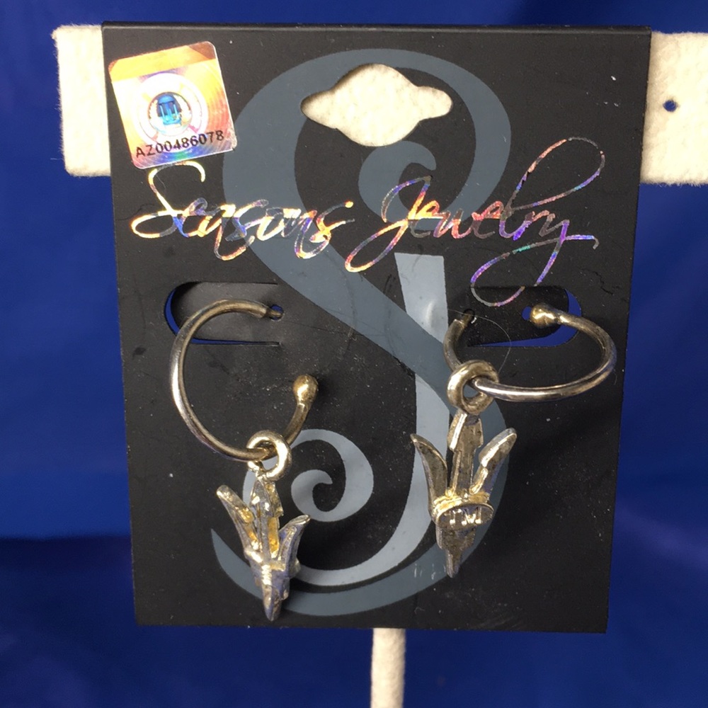 Ladies’ Seasons Jewelry Sun Devils Post Earrings